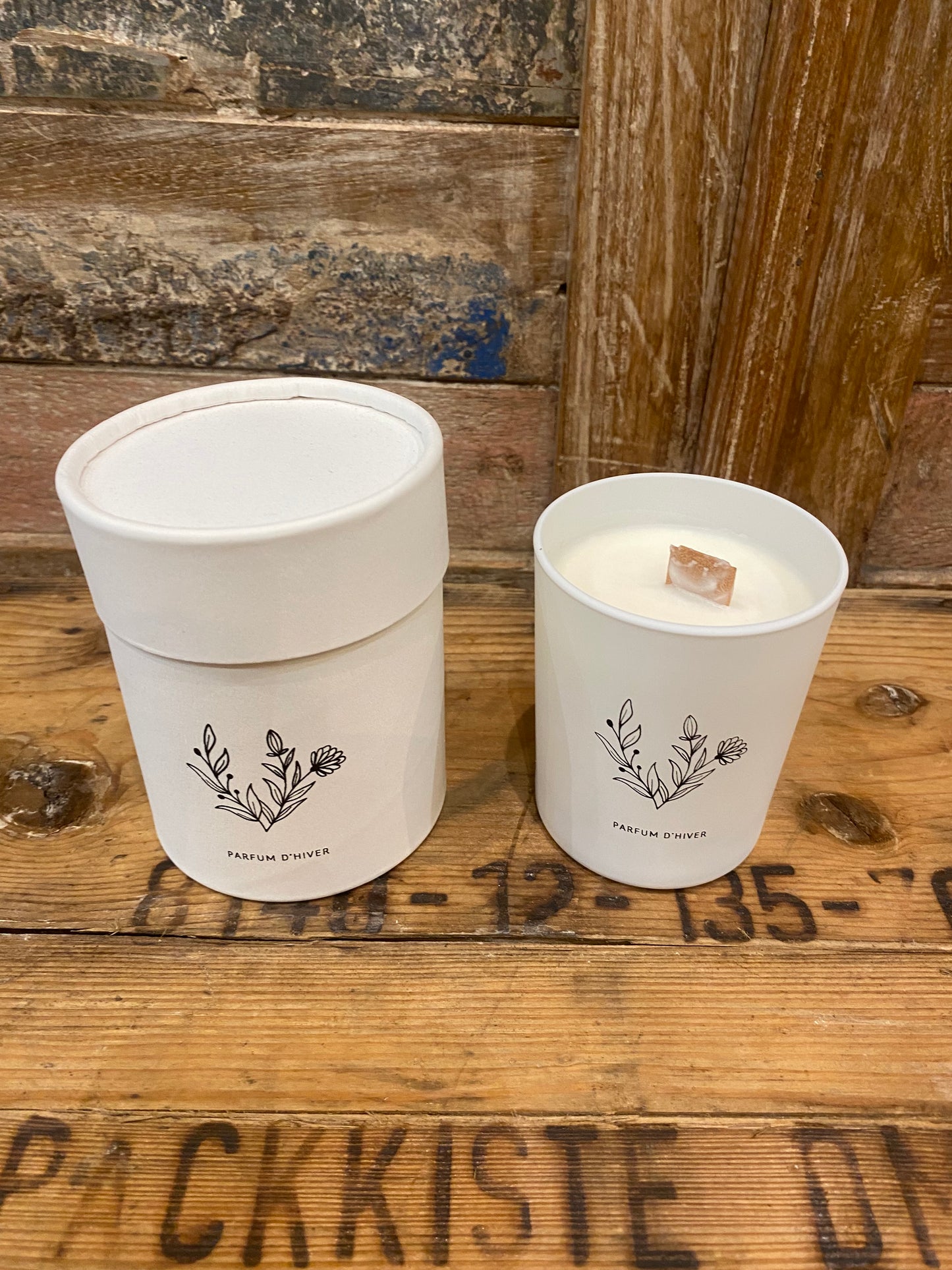 Bougie "Parfum d'hiver" - La Bougie Blanche