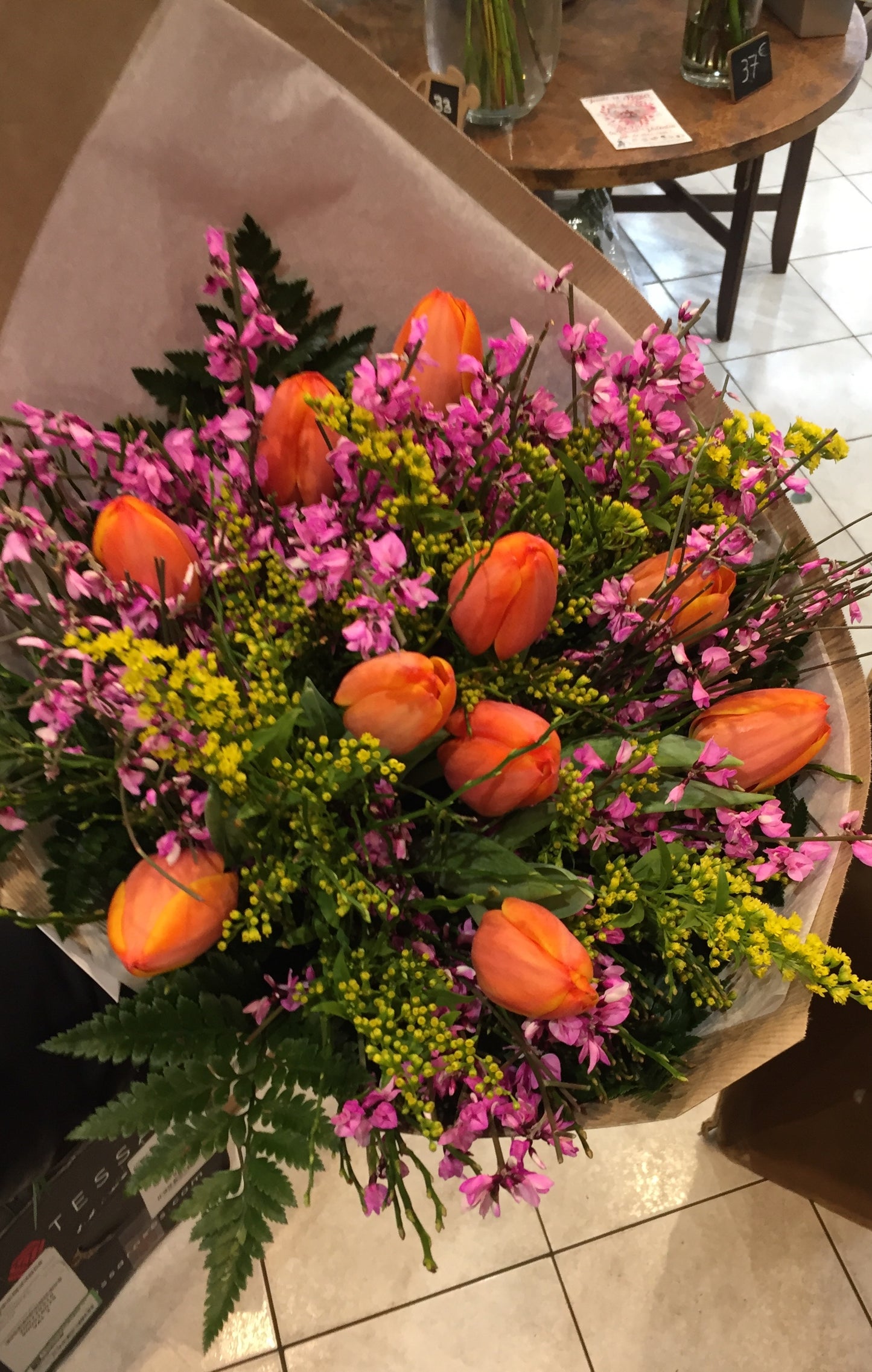 Faites plaisir en offrant le bouquet de saison : "Surprise du chef"